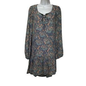 melrose and market long sleeve floral dress Size M